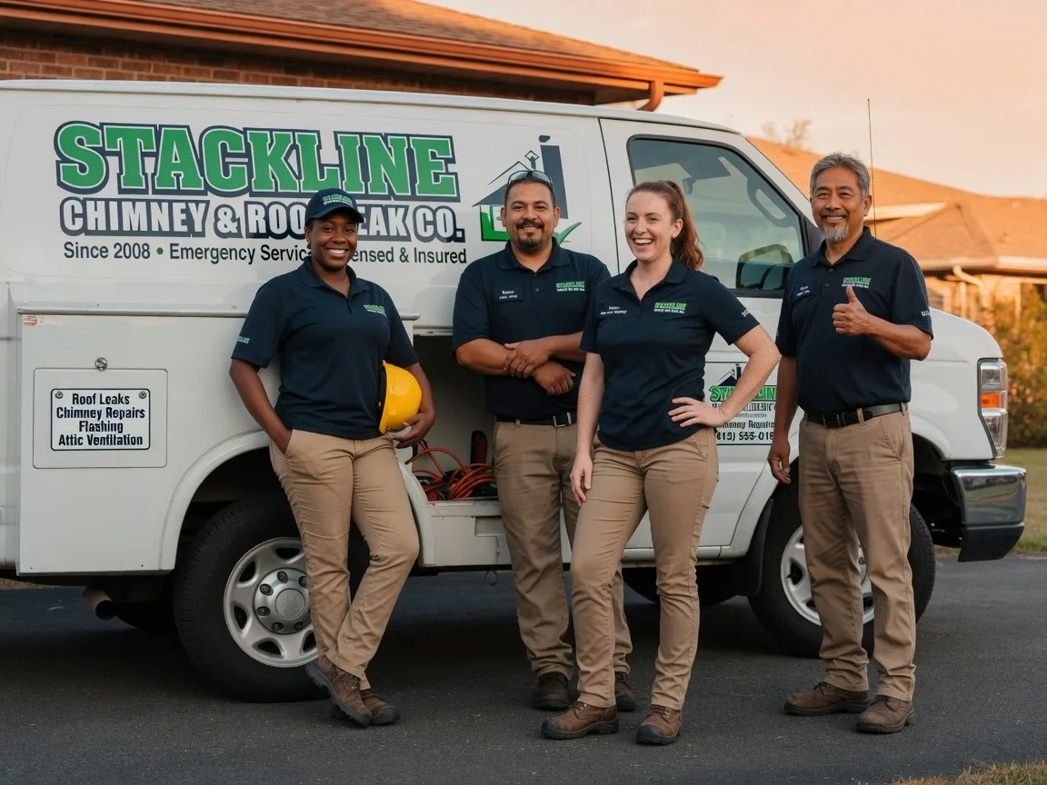 Chimney flashing repair company in Benavides, TX